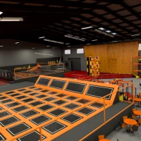 Trampoline Park Installation 1